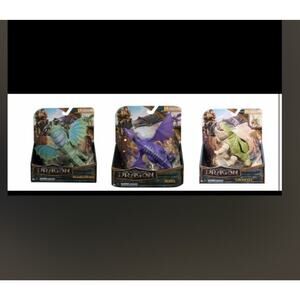 how to train your dragon toys Lot 3 Piece Set GRONCKLE SKRILL RUMBLEHORN NEW